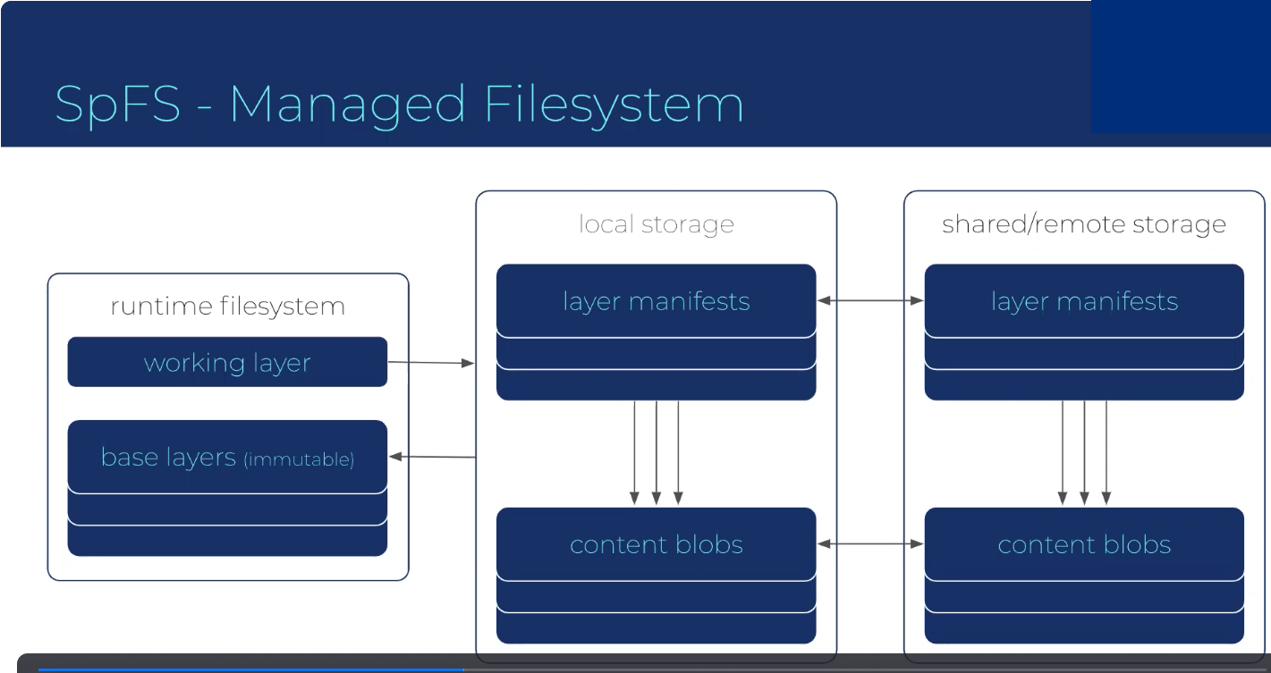 SpFS - Managed Filesystem